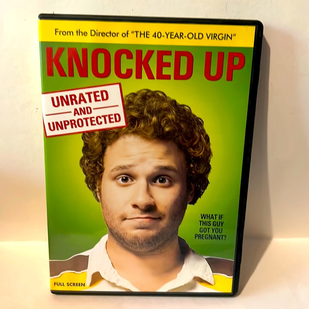 Knocked Up (DVD, 2007, Unrated and Unprotected Full Frame) Seth Rogan